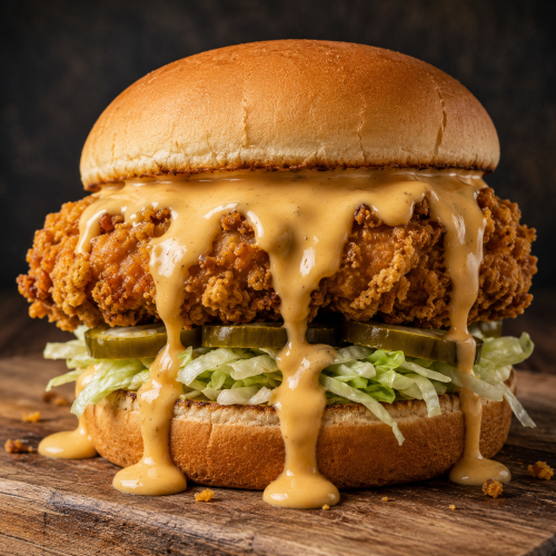 Chicken Cheese Burger