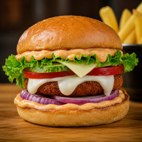 Veg Cheese Burger