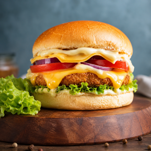 Panner Cheese Burger