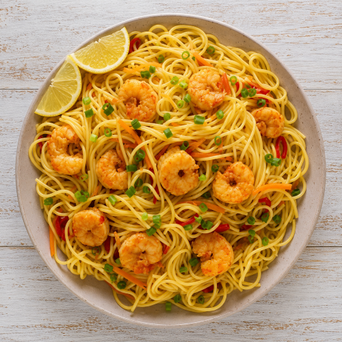 Prawn Schezwan Noodles