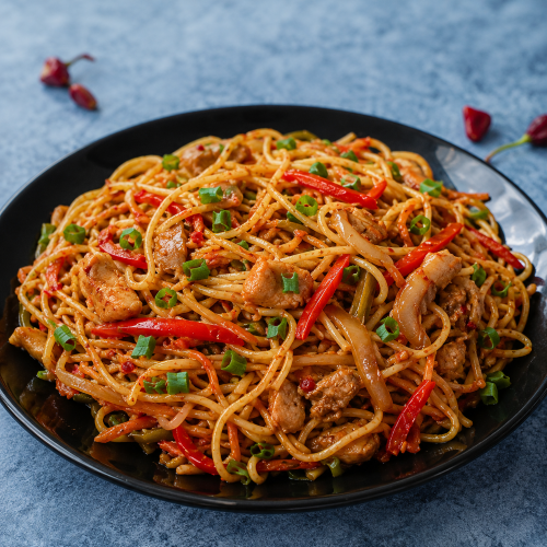 Chicken Sczhezwan Noodles