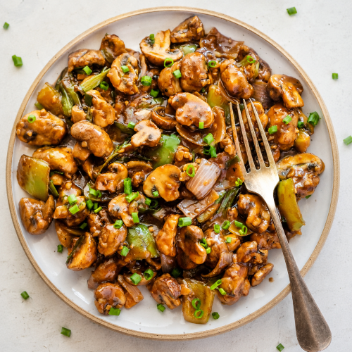 Chilli Mushroom Dry