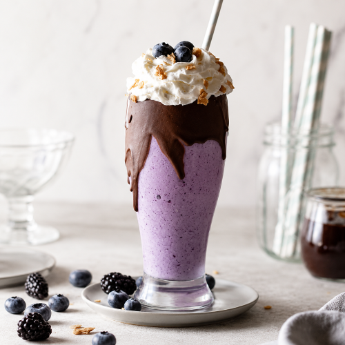 Black Currant Milkshake