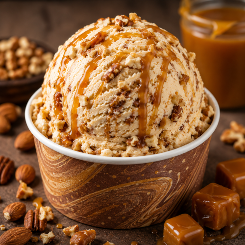 Caramel Nut Drift Scoops