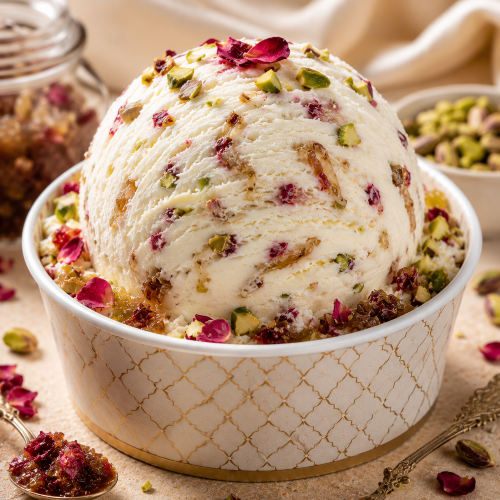 White Gulkand Scoops