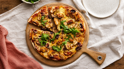 Mushroom Pizza 