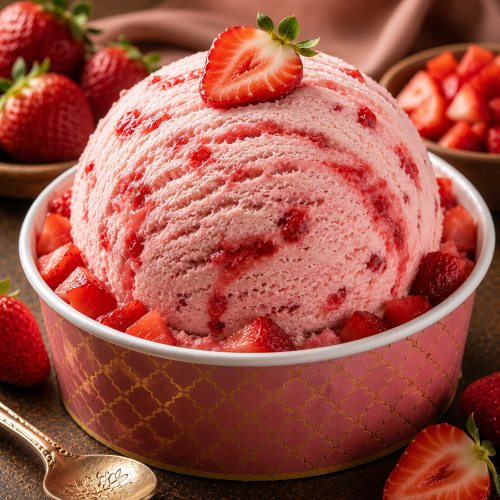 Strawberry Glow Scoops