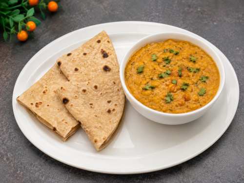 Chapati ,3pcs - 250 ml Veg Kurma