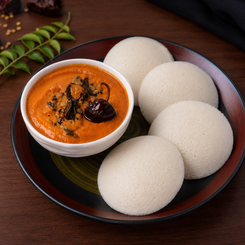 Idly ,5pcs - 250ml Kadapa