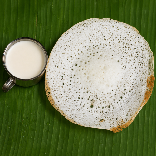 Appam ,3pcs - 250ml Coconut Milk