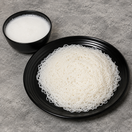 Idiyappam ,4pcs -250 Coconut Milk