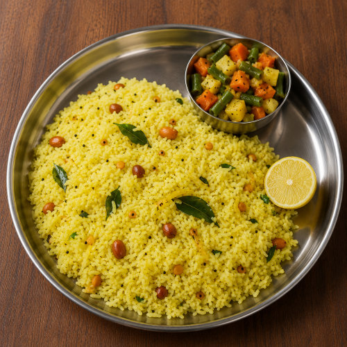 Lemon Rice,500ml -veggies,100ml