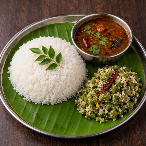 Rasam rice ,500ml - Veggies ,100ml