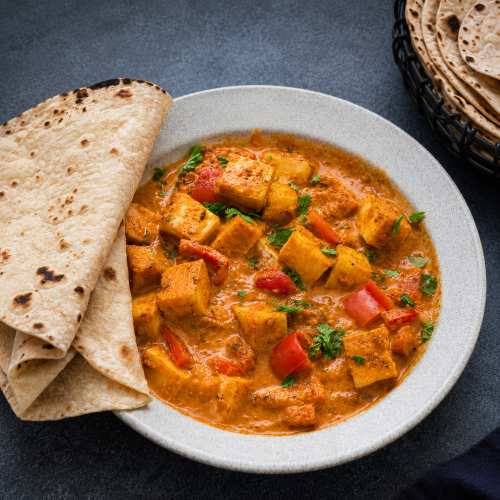Chapati ,4pcs - Panner Gravy Gravy ,250ml