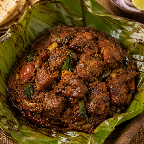 Mutton Pollichathu