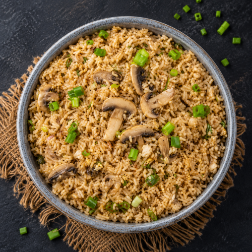 Mushroom Fried Rice