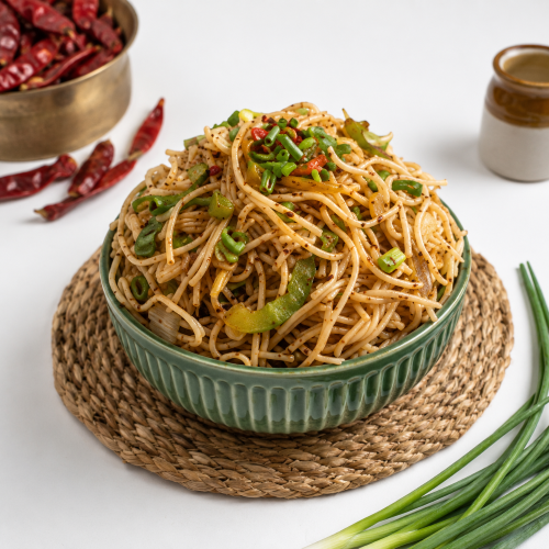 Burnt Garlic Chicken Noodles