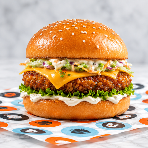 Veggie Cheeese Bomb (Burger)