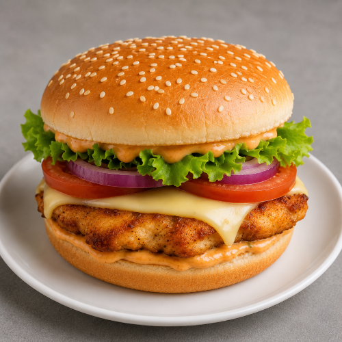 Chicken Cheese Burger