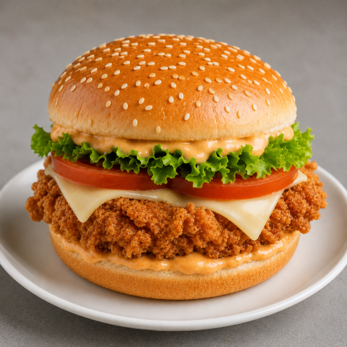 Fried Chicken Burger