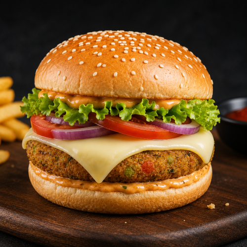 Veg Cheese Burger
