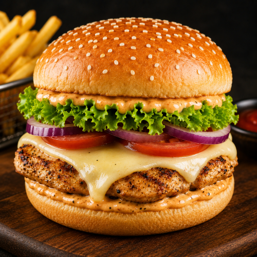 Chicken Cheese Burger