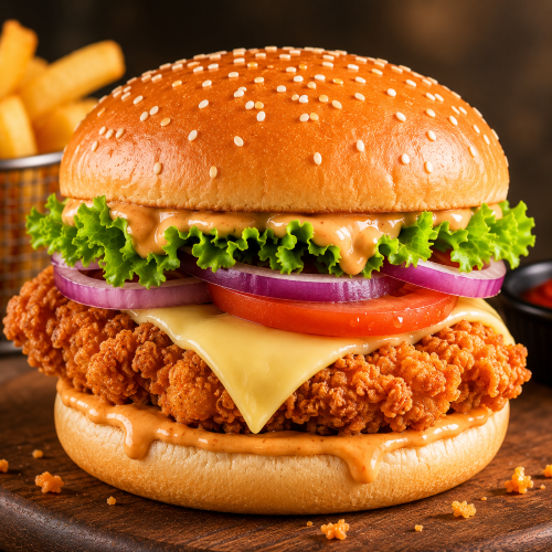Fried Chicken Burger