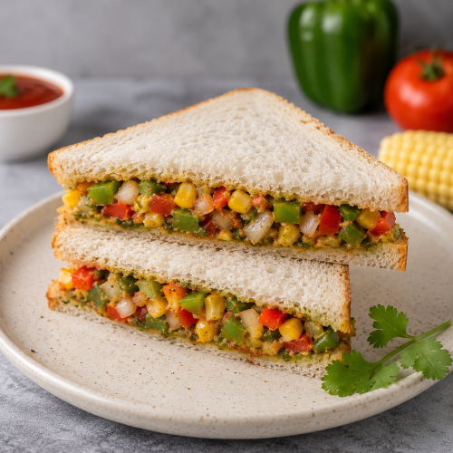 Mexican Veg Sandwich