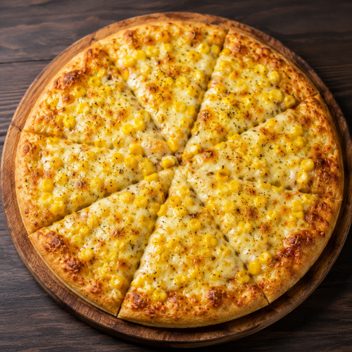 Cheesy Corn Pizza