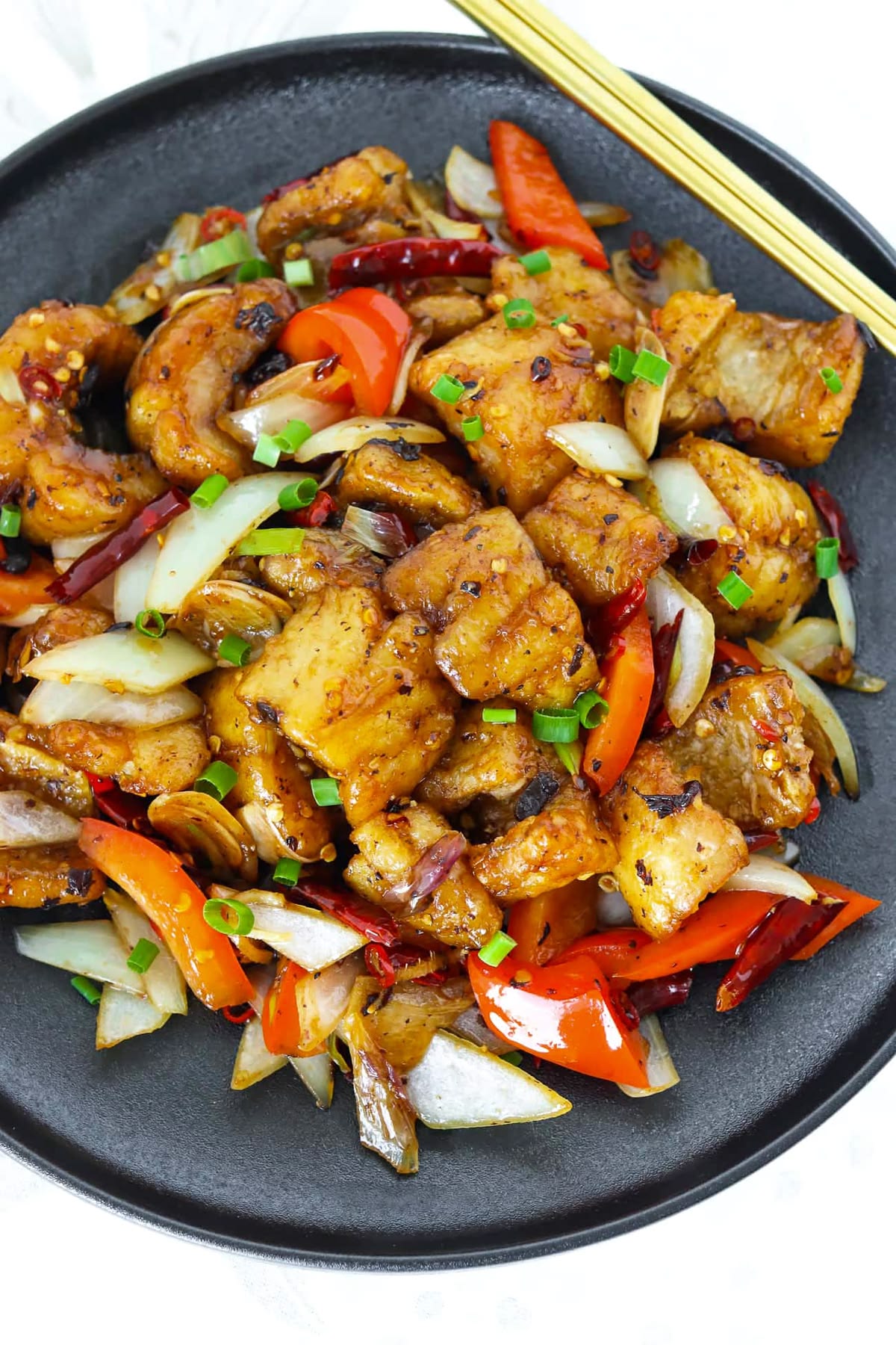 Fish Manchurian (Dry)