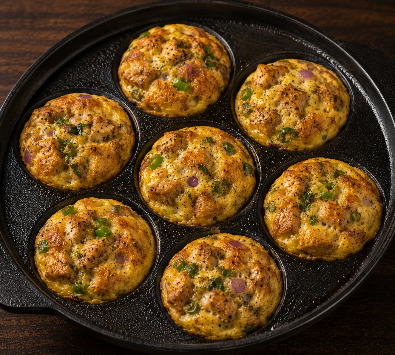 Chicken Kuzhi Omelette