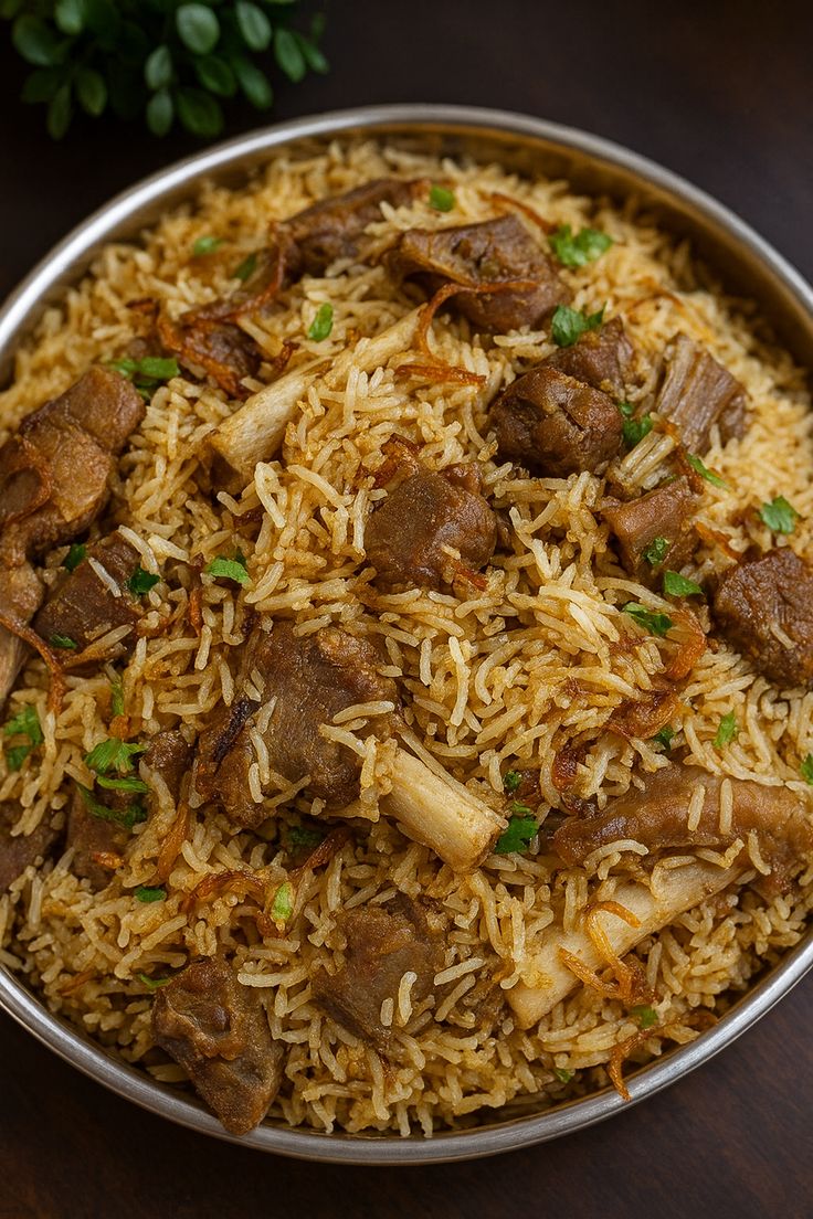 Mom's Special Mutton Briyani