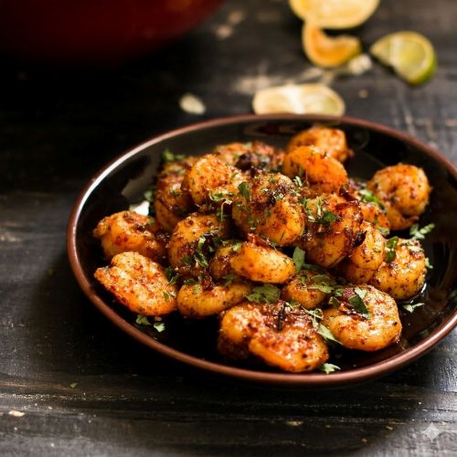 Prawn Pepper Fry