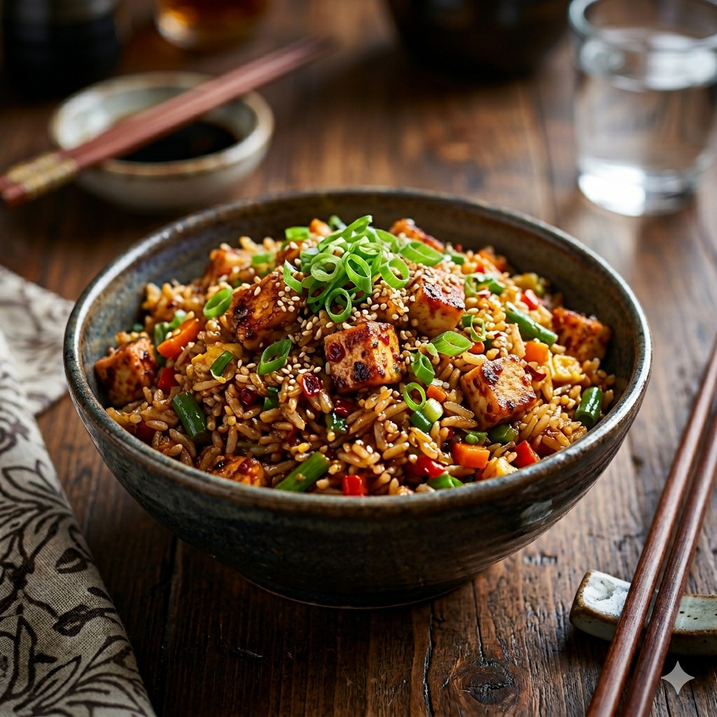 Schezwan Paneer Fried Rice