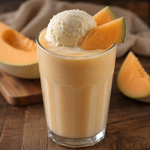 Muskmelon (With Icecream)