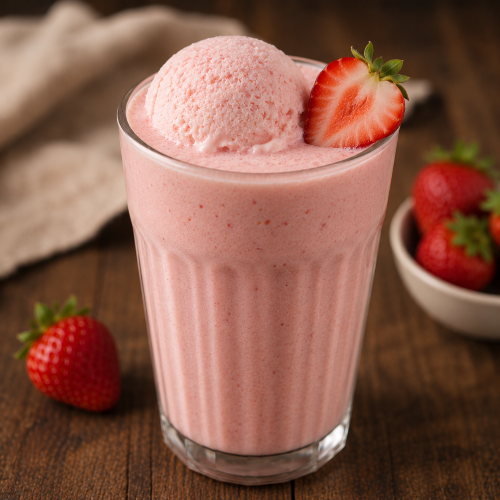 Strawberry (With Icecream)