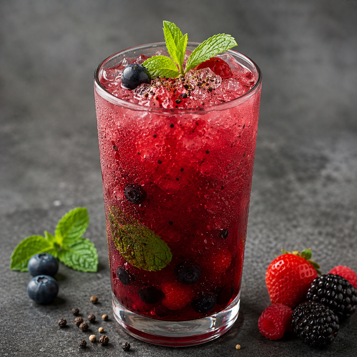 Berry Pepper Short