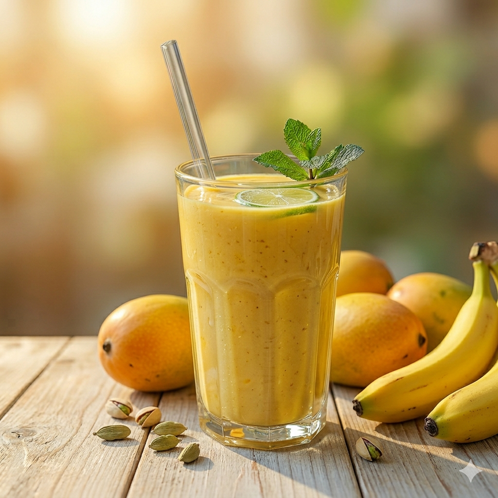 Mango Banana Lassi