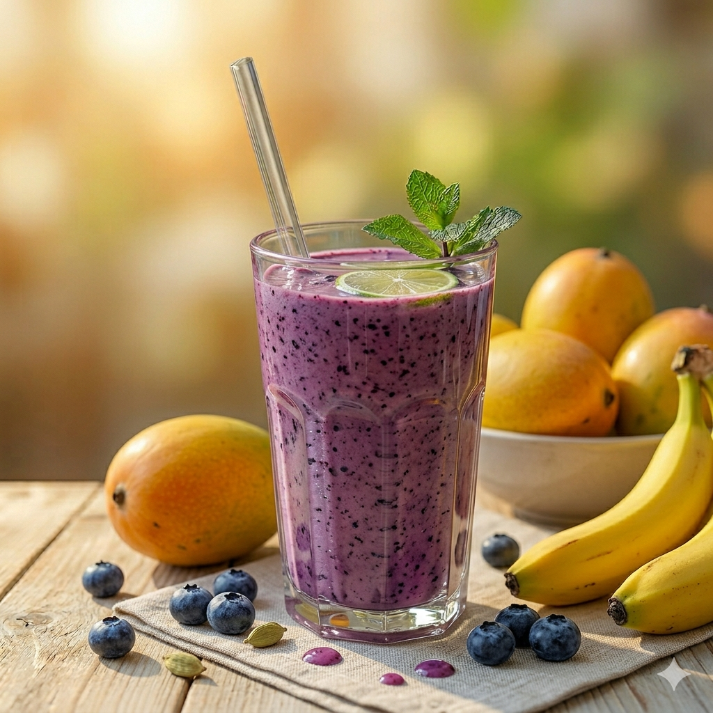 Blueberry Lassi