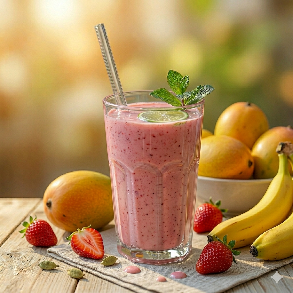 Strawberry Lassi