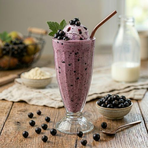 Black Current (With Icecream)
