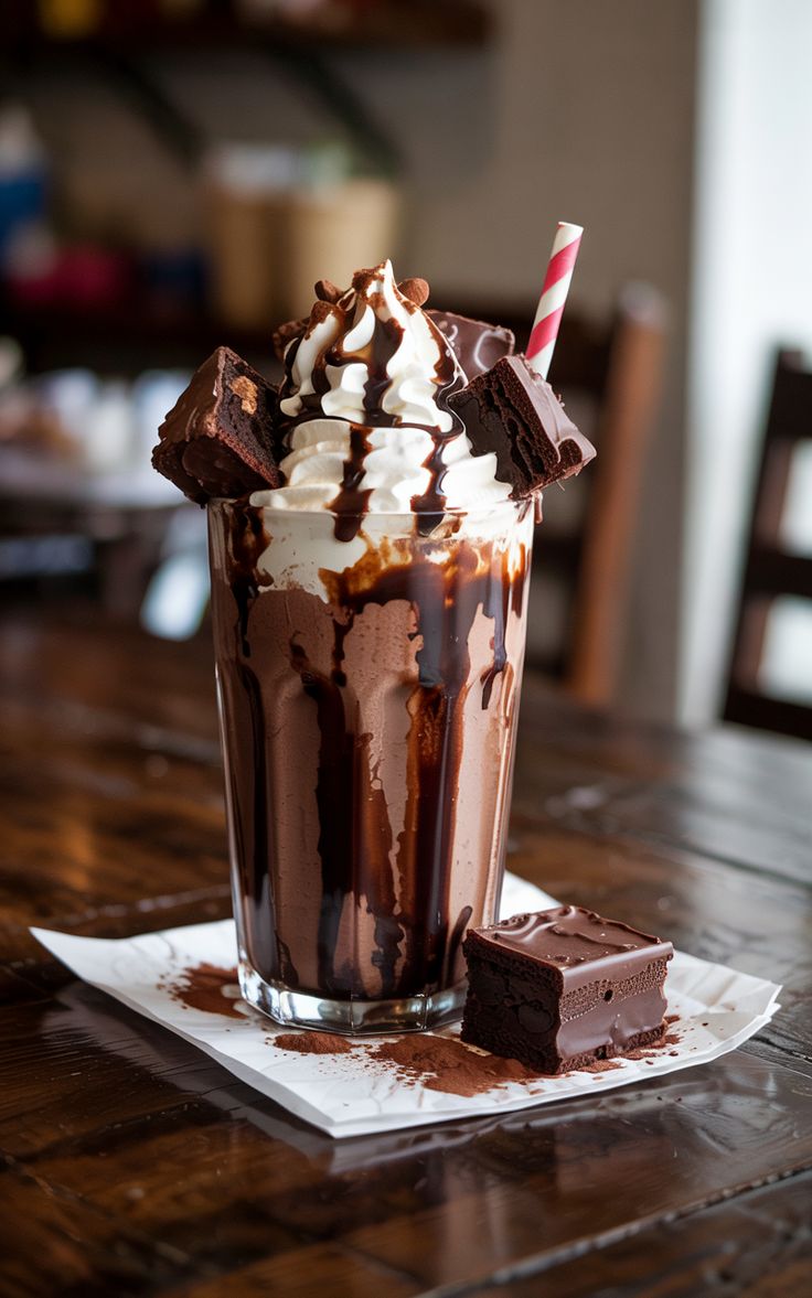 Chocolash With Chocolate Icecream Milkshake