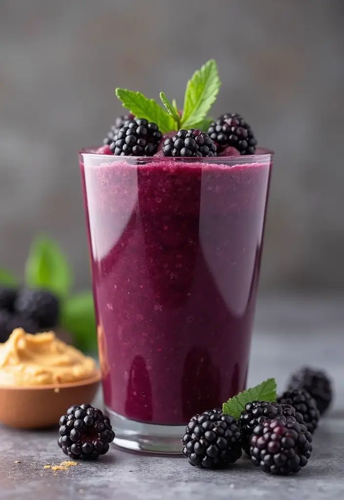 Black Current Special Milkshake