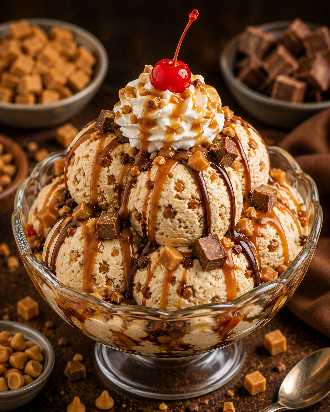 Butterscotch Fudge Icecream