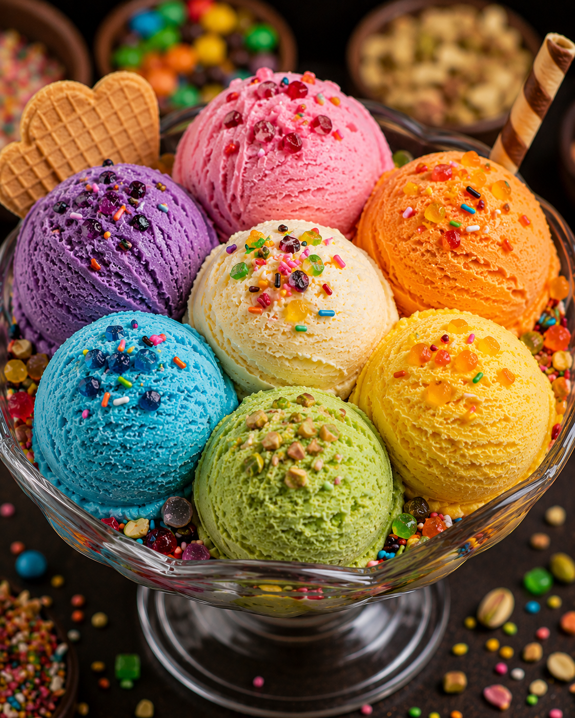 Seven Color Icecream