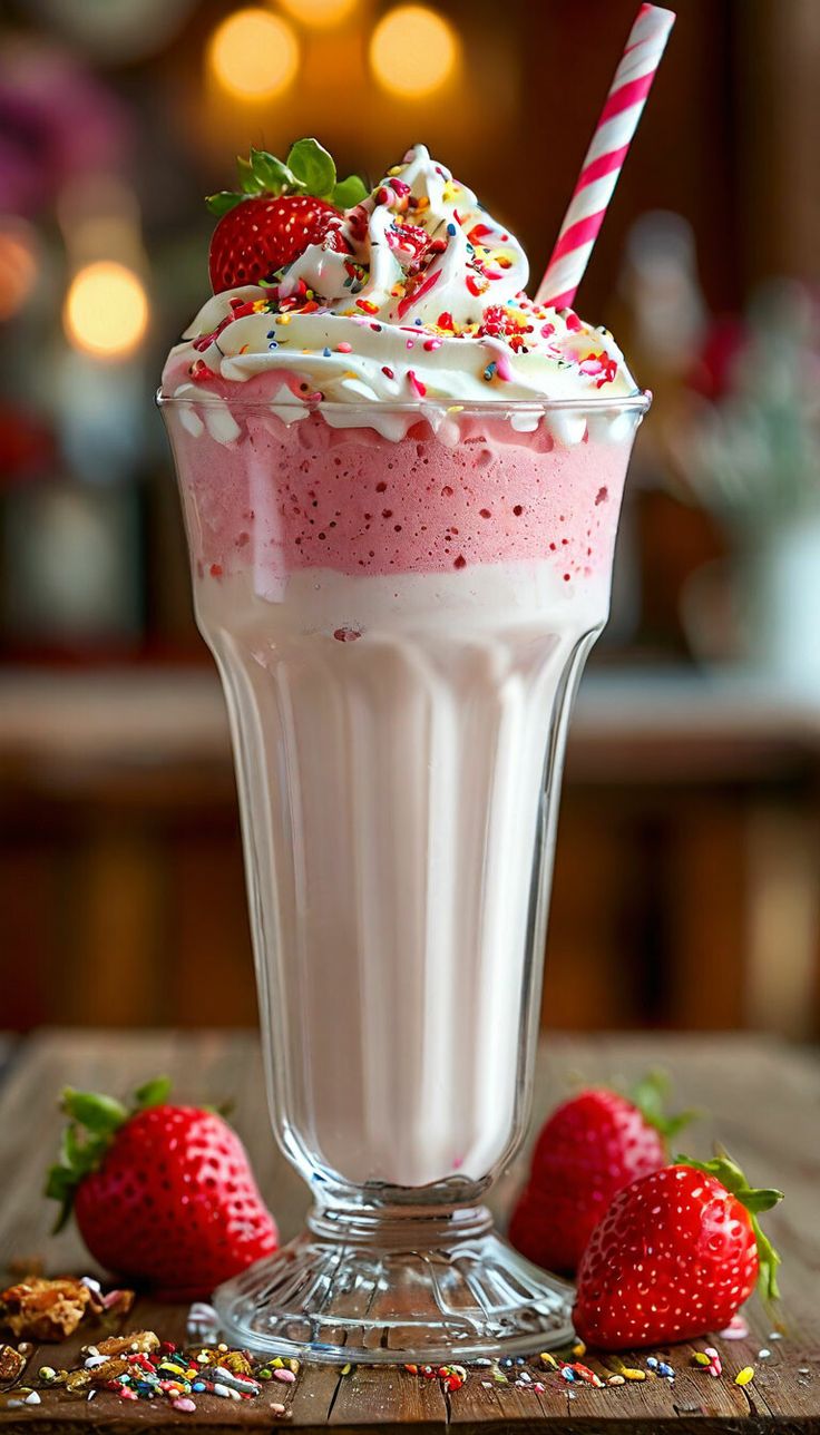 Monster Strawberry Shake