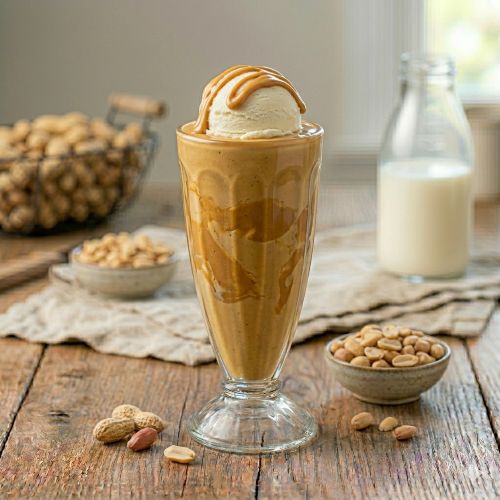 Naked Peanut(With Icecream)