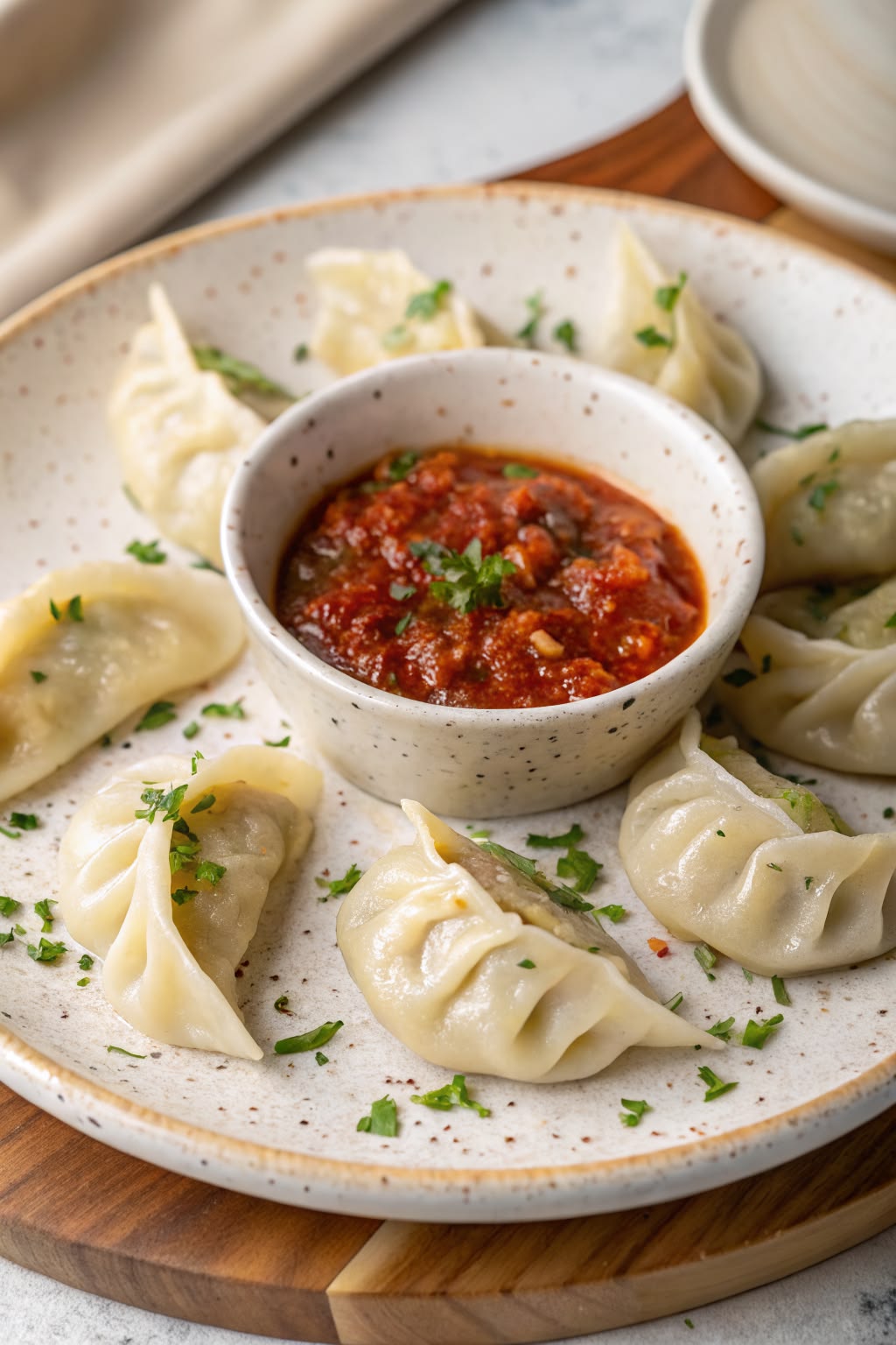 Chicken Momo's