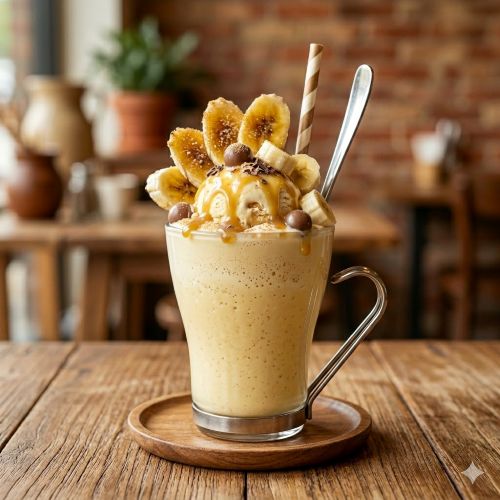 Banana Bonkers(With Icecream)