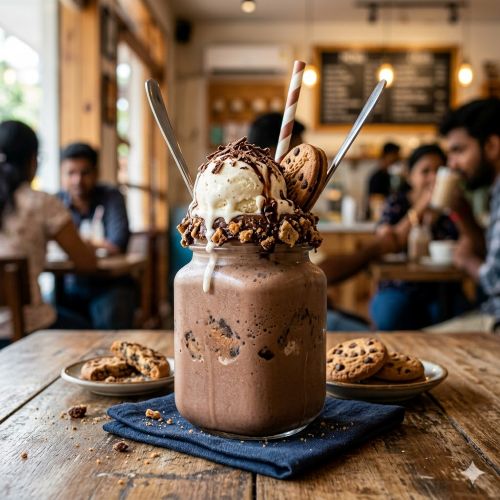 Hide & Seek Milkshake(With Icecream)